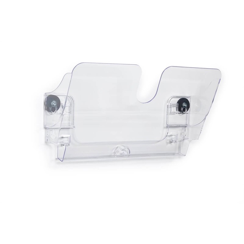 Brochureholder Flexiplus A4 tvær magnetisk klar