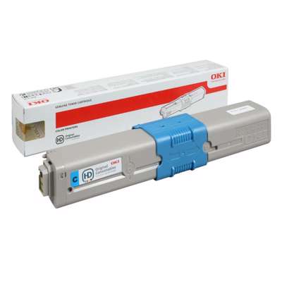 Toner Oki C300/310/330/352/361/500, cyan