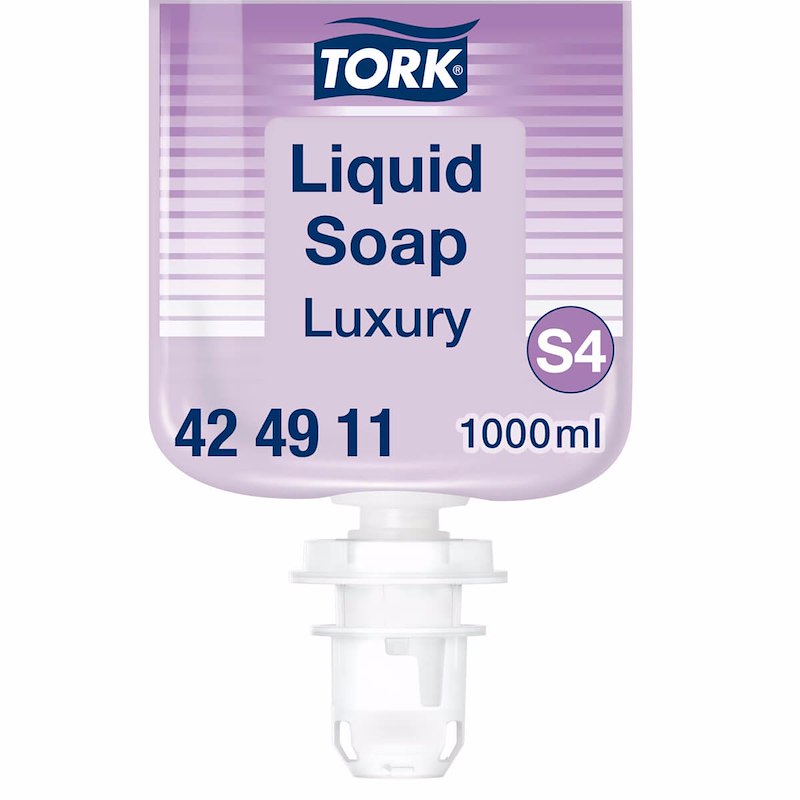 Sæbe Tork Premium S4 lilla Luksus 1l 424911