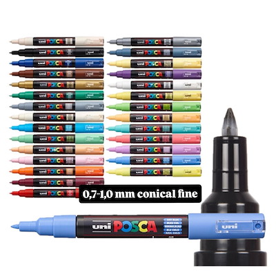 Marker Uni Posca PC-1MC