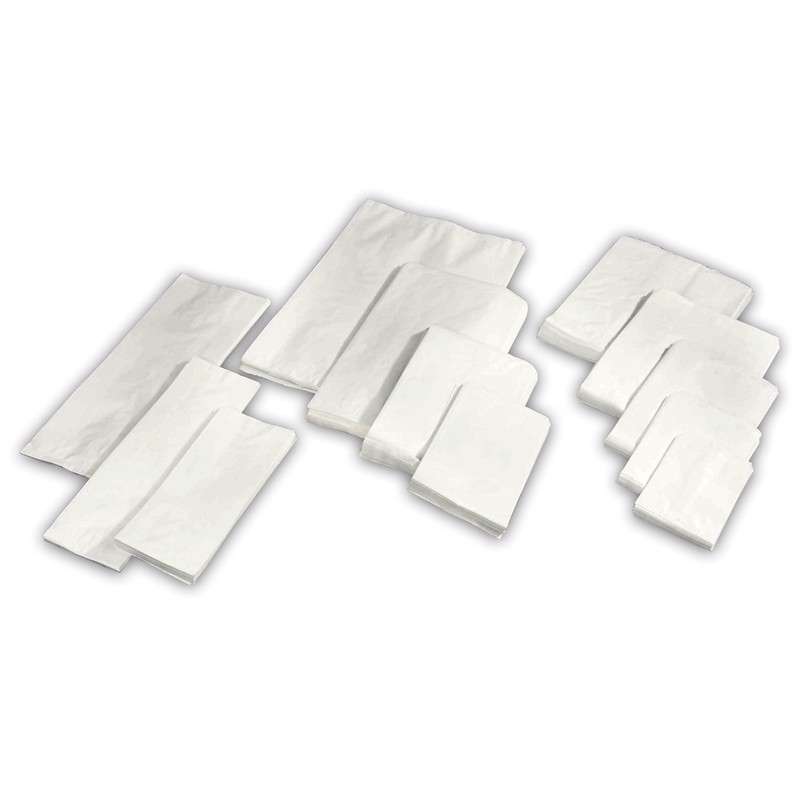 Bagerposer 1,5kg hvid 210x270mm 500stk/pak