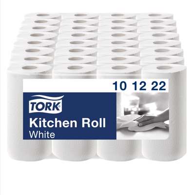 Køkkenrulle Tork Plus K1 2-lags 16,8m 101222 32rul/pak