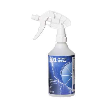 Antistatisk spray t/stoleunderlag mv.