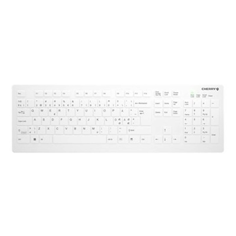 Tastatur Active AK-C8112 Hygiejnisk hvid Nordisk