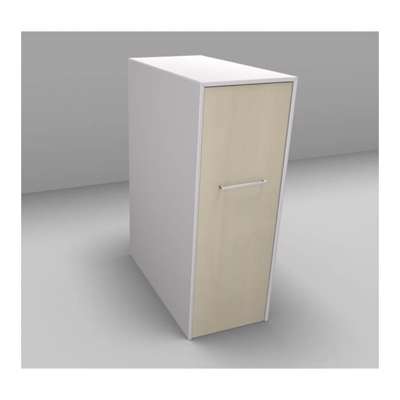 Udtræksskab Dencon Delta45 2369 110x40x80 hvid/ahorn