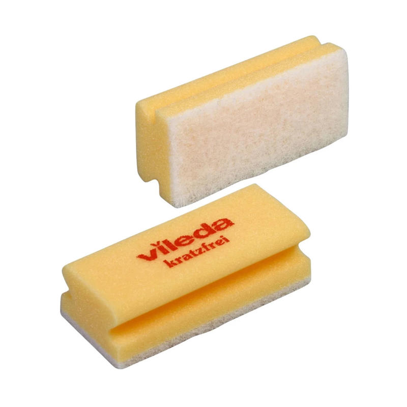 Rengøringssvamp Super m/greb Vileda hvid /10