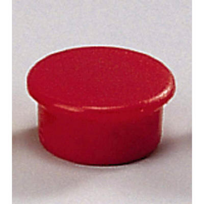 Magneter Dahle 13mm rund rød 10stk/pk bærekraft 0,1kg