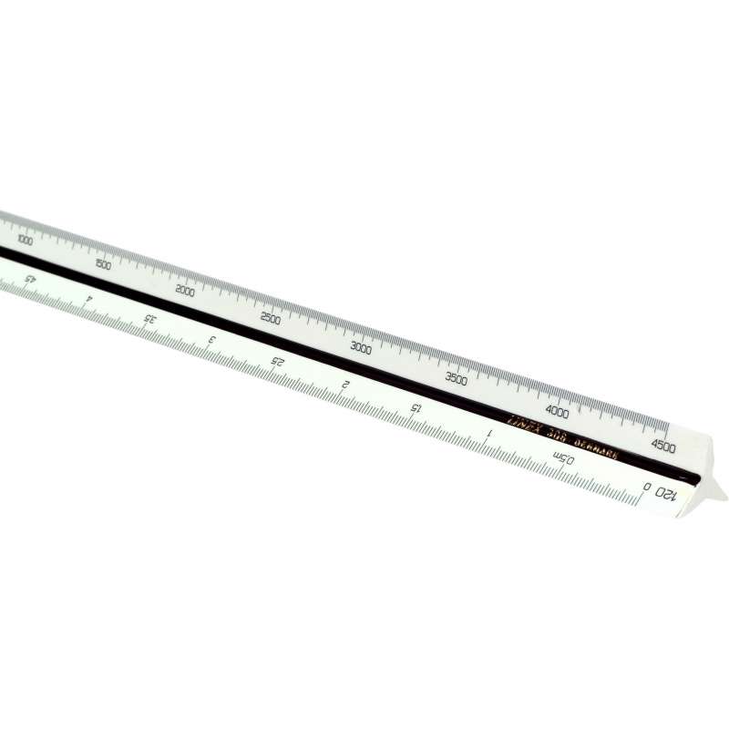 Målestok trekantet Linex 318 1:15:20:25:50:75:100
