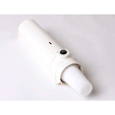 Holder t/automatbægre m/lås, hvid