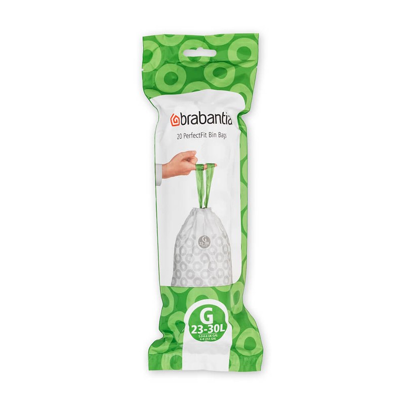 Spandeposer Brabantia G 30L m/snørelukning /20 stk.