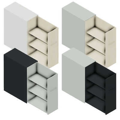 Udtræksskab Dencon Delta45 2369 110x40x80