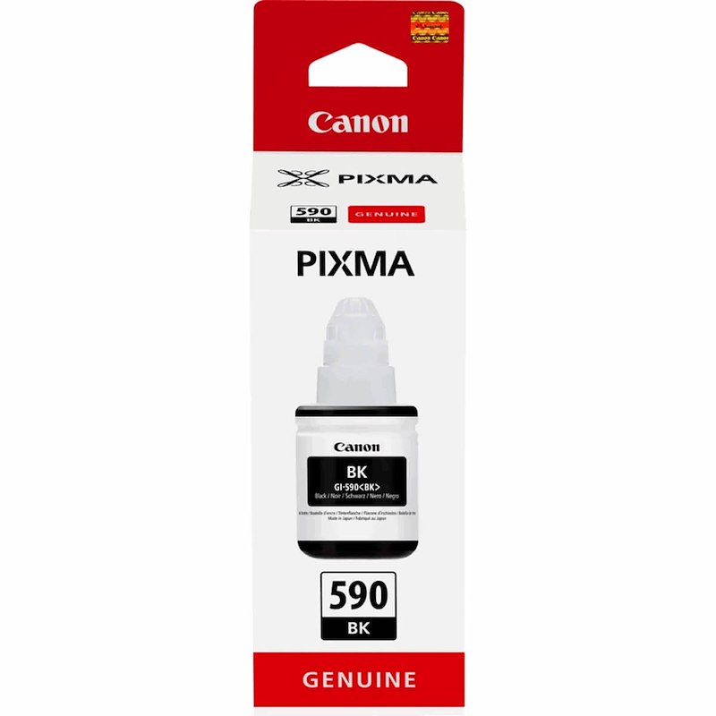 Blækpatron Canon GI-590BK t./G3000 sort