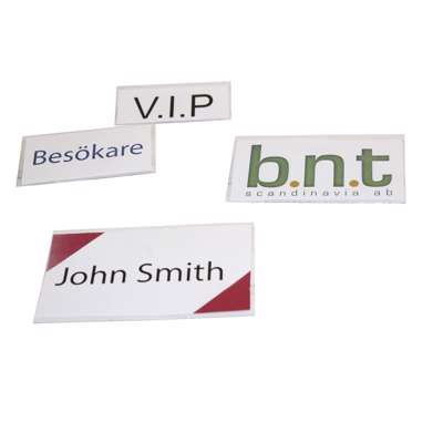 Indstik A4 til navneskilte 57x98mm 10/ark 25ark/pk