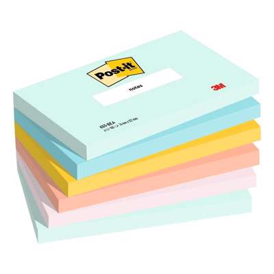 Post-it notes 76x127mm Beachside Color