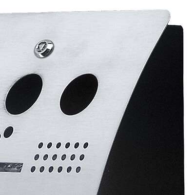 Askebæger udendørs t/væg børstet stål