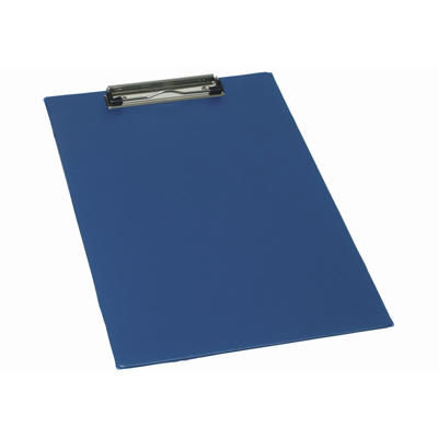 Clipboard A4 Bantex m/wireclip blå