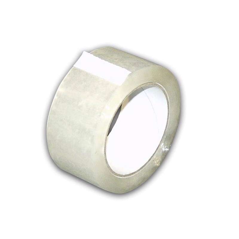 Tape PP35 acrylic ekstra klæb 48mmx66m klar støjsvag