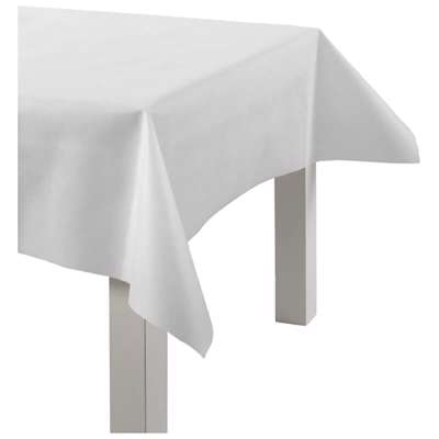 Borddug Creas imiteret stof hvid 70g 125cmx10m