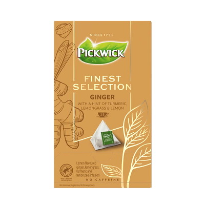 Te Pickwick Finest Selection Ginger pk./25