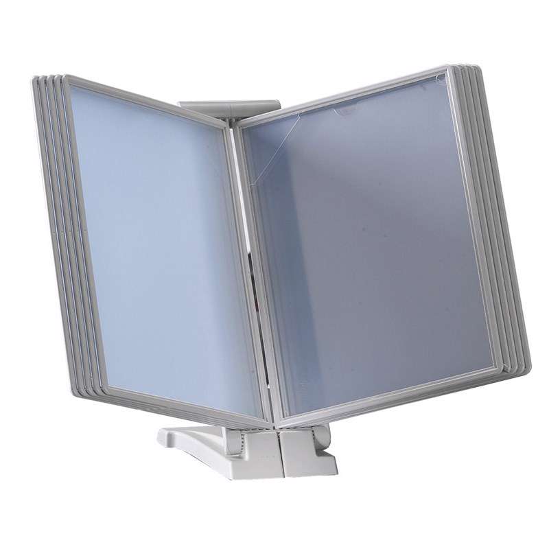 Registersystem A4 QuickFind gr.modul t/10 lommer lys grå