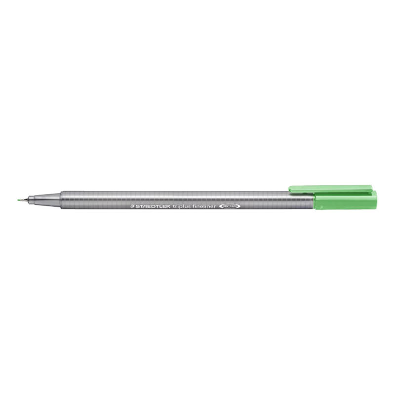 Fineliner STAEDTLER triplus lysegrøn 0,3mm 334-550