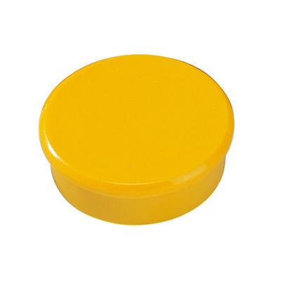 Magneter Dahle 38mm rund gul 10stk/pk 2,5kg bærekraft