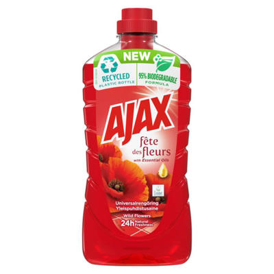 Universalrengøring Ajax vilde blomster m/farve-parfume 1L
