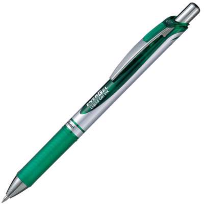 Rollerpen Pentel EnerGel grøn 0,7mm BL77-D
