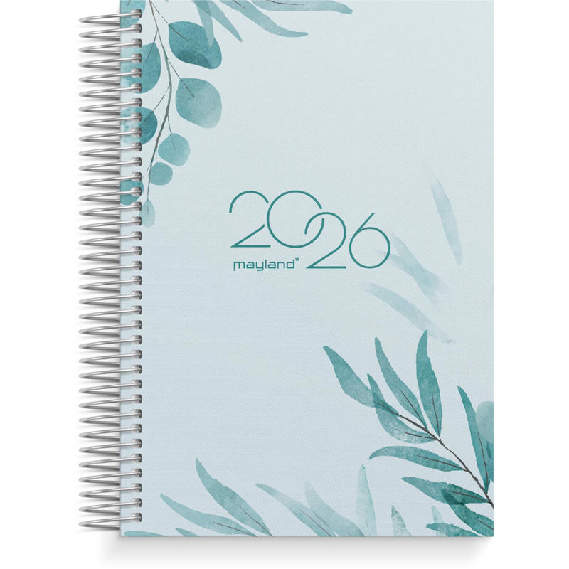 Dagkalender mønstret karton 2026