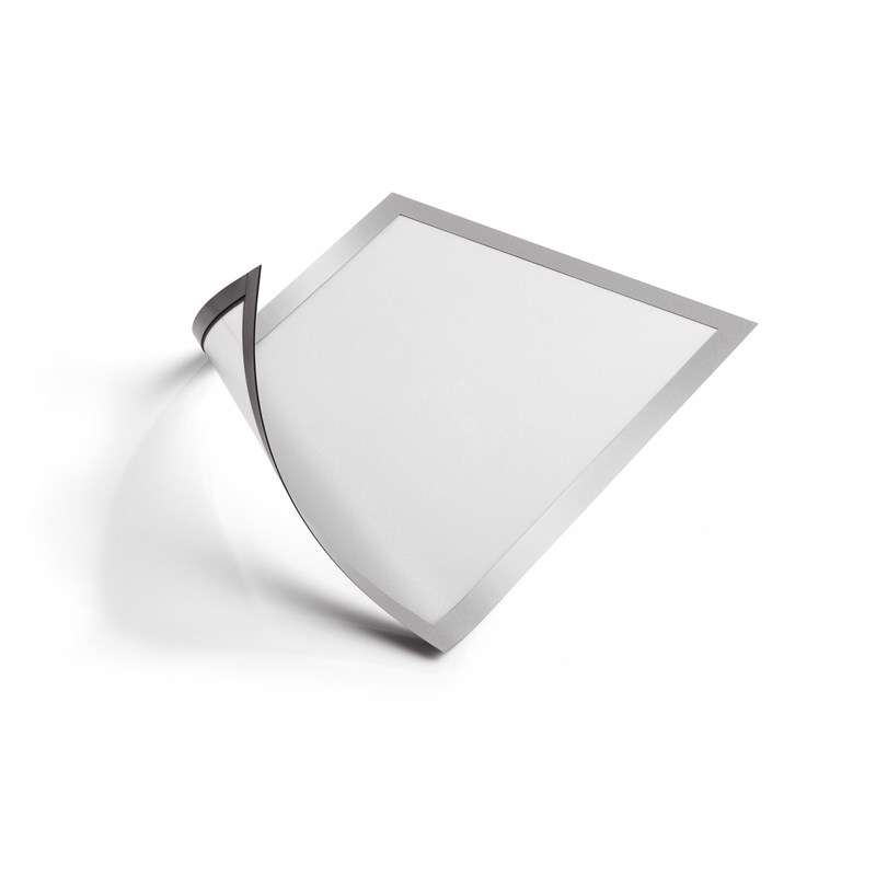 Inforamme Duraframe A4 magnetisk sølv pk./5