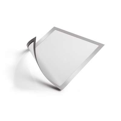 Inforamme Duraframe A4 magnetisk sølv pk./5