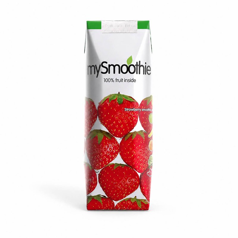 MySmoothie jordbær karton 25cl