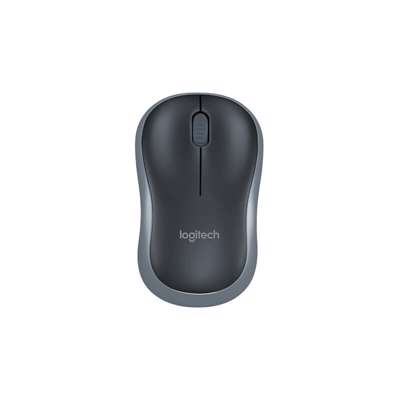 Mus Logitech M185 wireless  sort/grå
