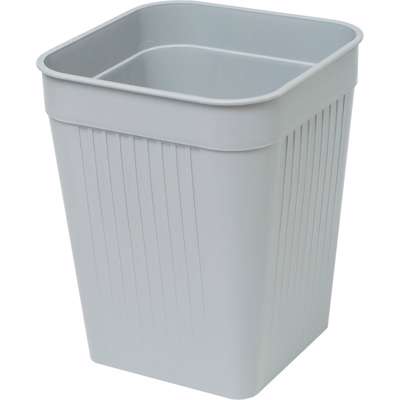 Papirkurv Orth plast grå 14 l 4-kantet 321x260x260mm
