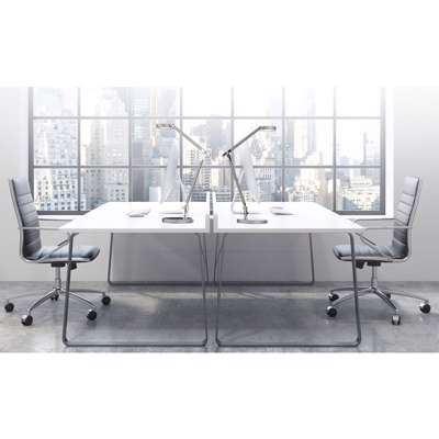 Lampe Unilux Senza 2 Ergonomics asymmetrisk t/bord LED