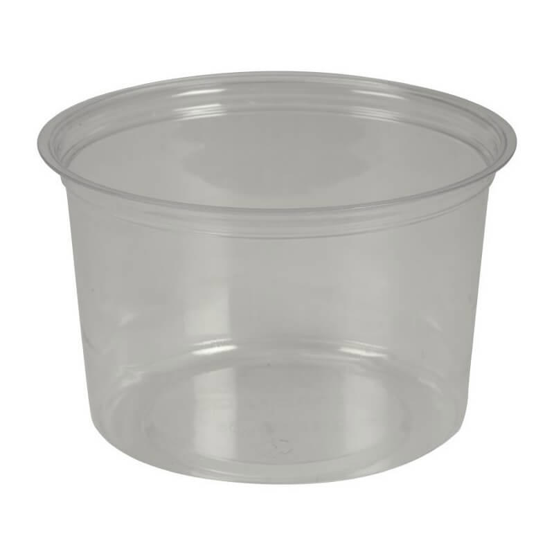 Bæger PLA 16oz 5,3cm, Ø11,7cm 470ml 50stk klar