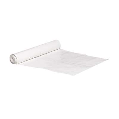 Affaldssække plast hvid 700x1100mm 100 l 55- 60 my