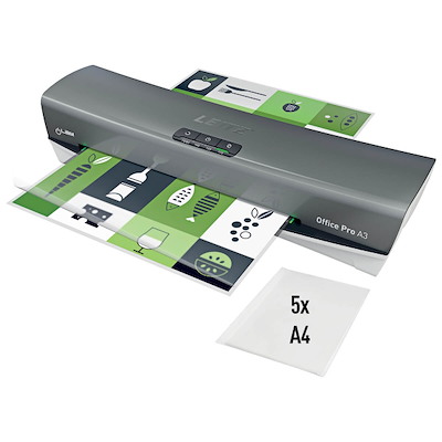 Lamineringsmaskine Leitz grå iLAM OFFICE Pro A3
