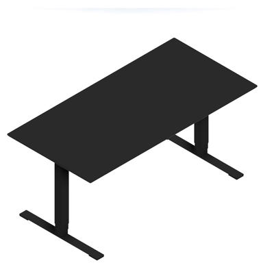 Hæve-sænke bord Dencon V3504 1600x800 sort stel sort nano pl