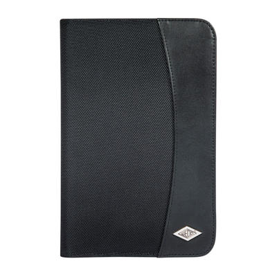 Konferencemappe Wedo A5 sort læderlook