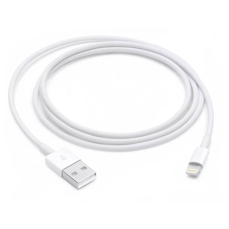 Kabel USB-A Apple 2m hvid