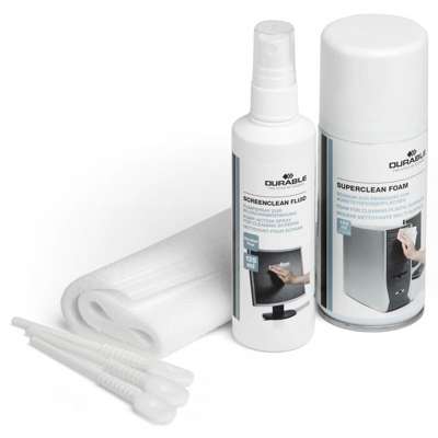 Rensesæt Durable skærm/tastatur