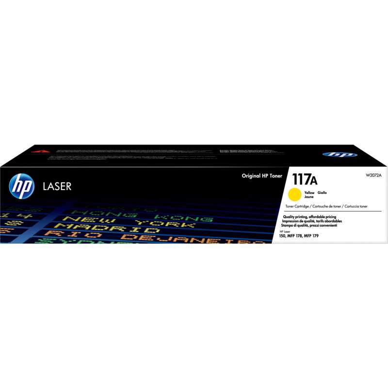 Laserpatron HP 117A t/150/MFP178/179 yellow