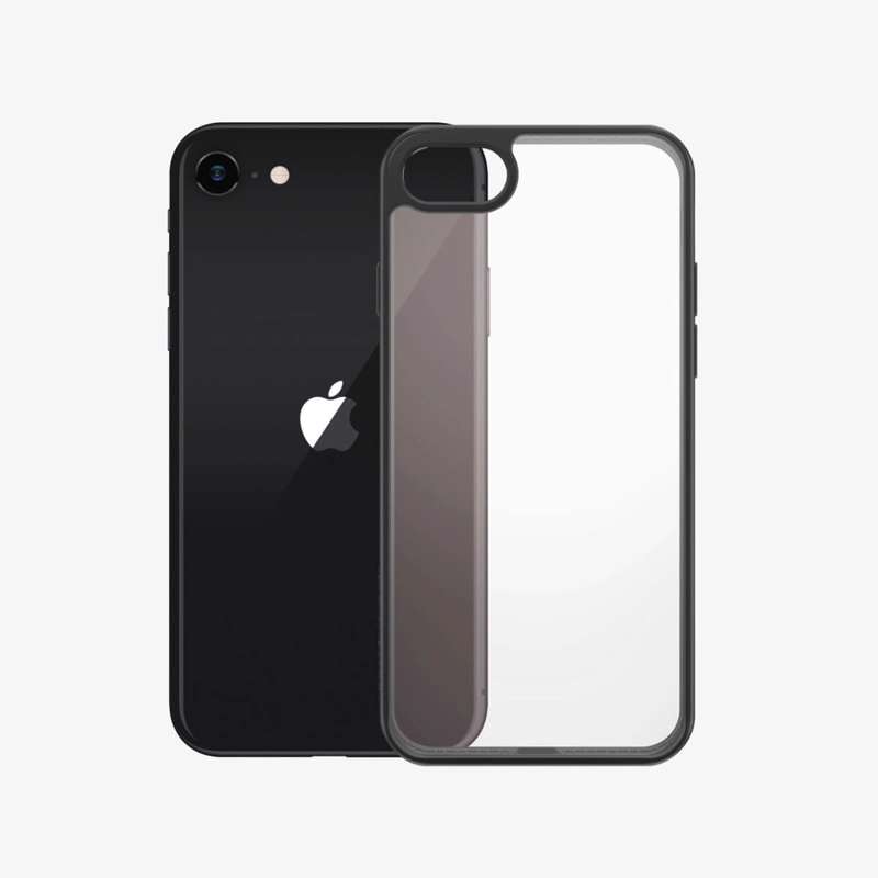 Cover Apple iPhone SE(2020) Clearcase blackframe