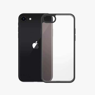 Cover Apple iPhone SE(2020) Clearcase blackframe