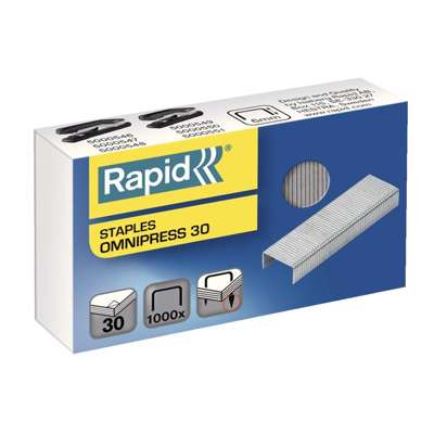 Hæfteklamme Rapid Omnipress 30 1000stk/pak