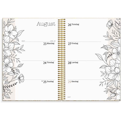 Life Planner Bloom ugekalender 2027 Mayland A5