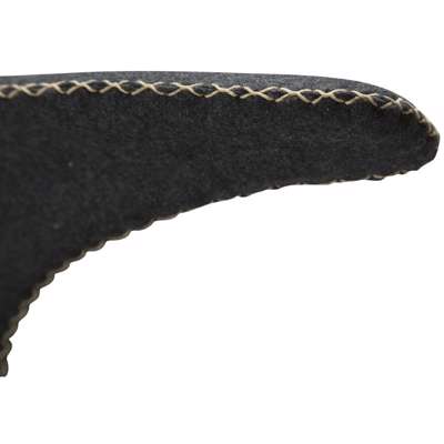 Konferencestol Flair sort læder mat stel