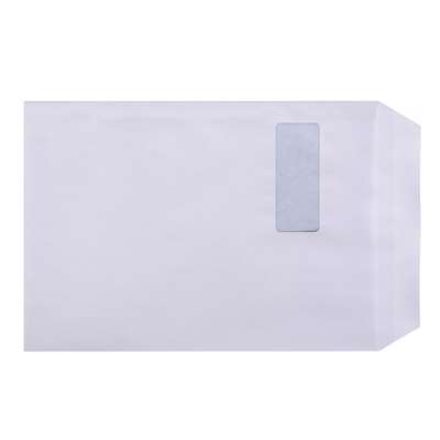 Kuverter m/rude hvid 229x324mm C4P 3746/13746 500stk/pk