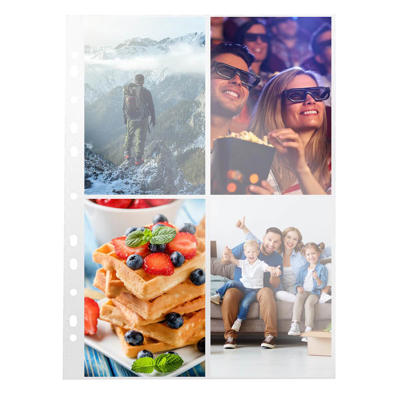 Fotolomme 10x15 cm klar PP højformat